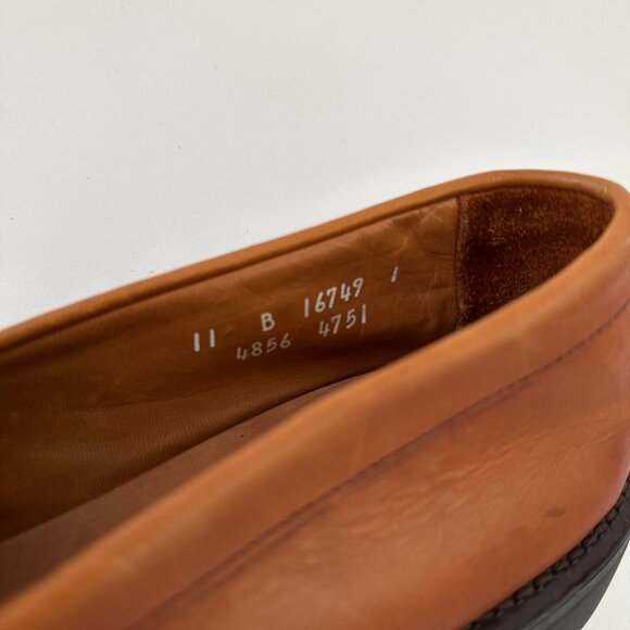 Allen Edmonds Brown Leather Loafers - Picture 8 of 9